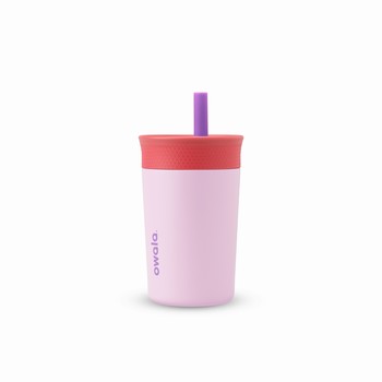 Owala 12oz Tumbler Water Bottles Kids Pink | ASGJHD376